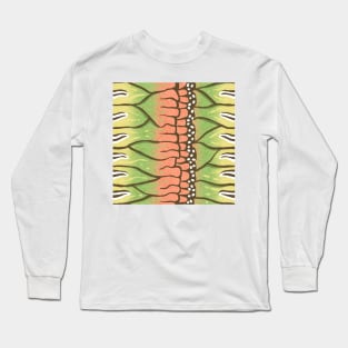 Butterfly metamorphosis pattern Long Sleeve T-Shirt